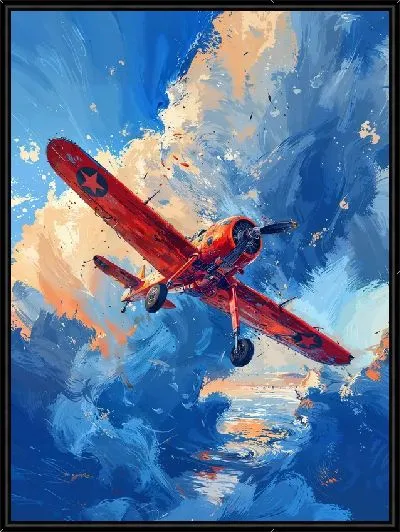 Картина Самолёт №111