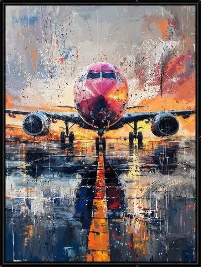 Картина Самолёт №121