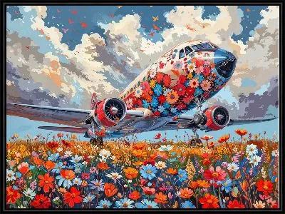 Картина Самолёт №141