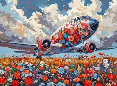 Плакат Самолёт №141