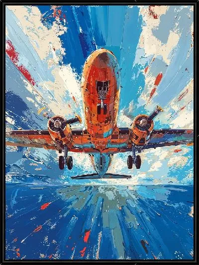 Картина Самолёт №181