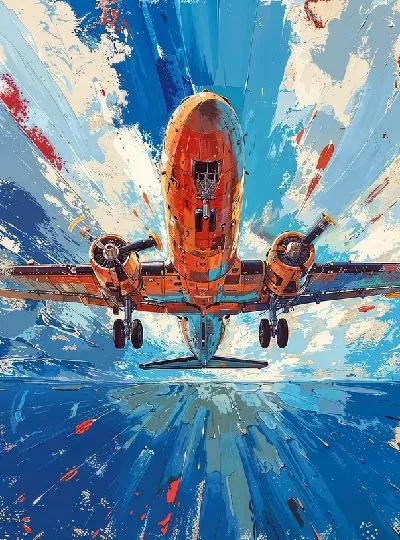 Плакат Самолёт №181