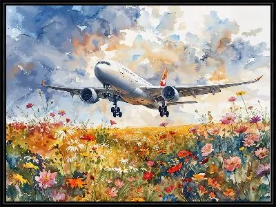 Картина Самолёт №312