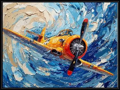 Картина Самолёт №321