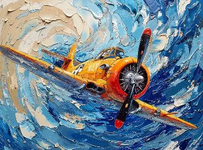 Плакат Самолёт №321