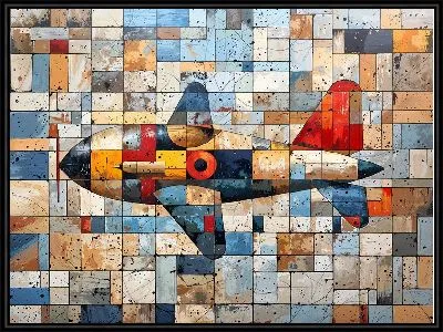 Картина Самолёт №351