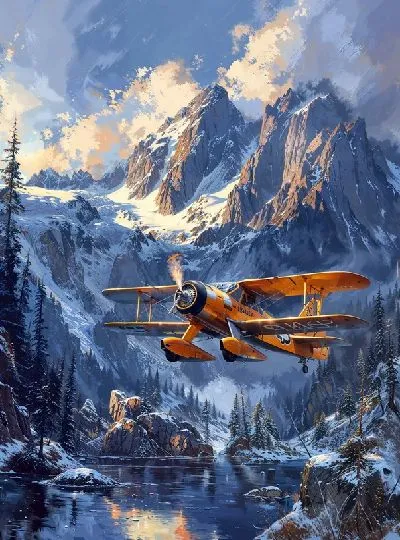 Плакат Самолёт №361