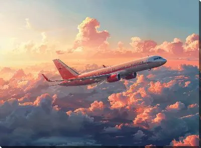 Картина маслом Самолёт №431