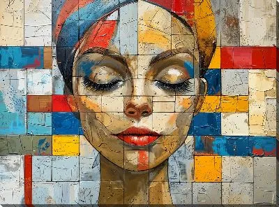 Картина маслом СПА №1