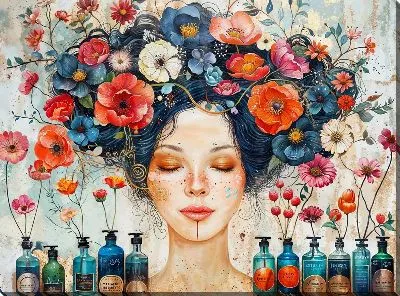 Картина маслом СПА №4