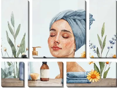 Модульная картина СПА №9