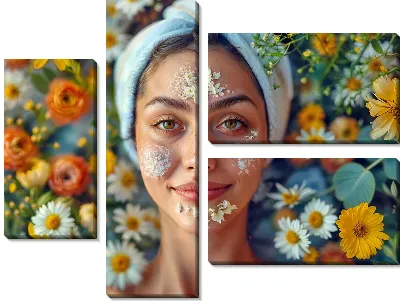 Модульная картина СПА №12