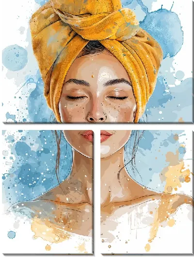 Модульная картина СПА №13