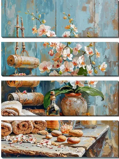 Модульная картина СПА №14