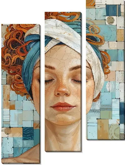 Модульная картина СПА №16