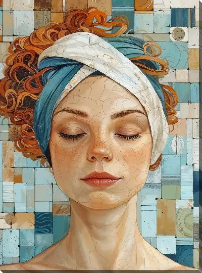 Картина маслом СПА №16