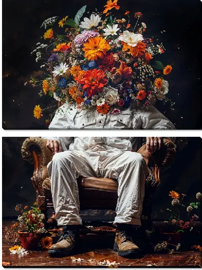 Модульная картина СПА №17