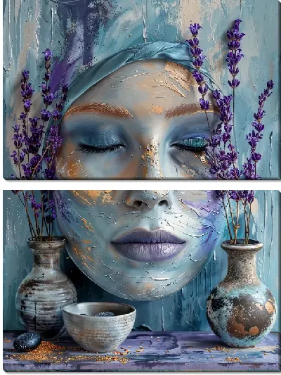 Модульная картина СПА №19