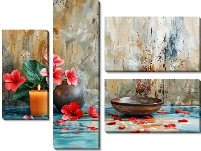 Модульная картина СПА №20