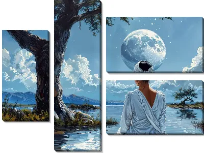 Модульная картина СПА №211