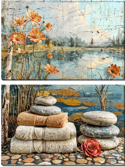 Модульная картина СПА №22