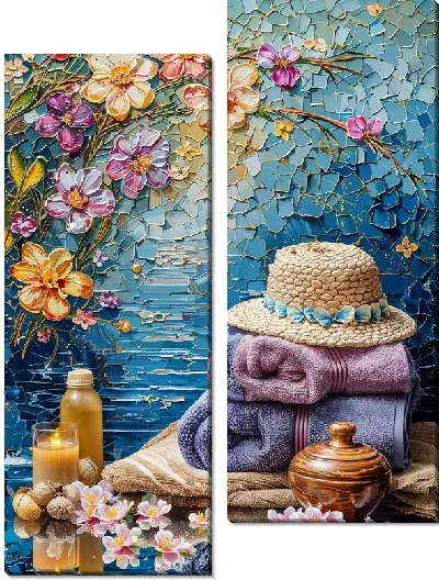 Модульная картина СПА №23