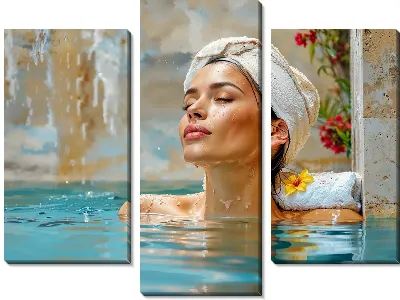 Модульная картина СПА №24