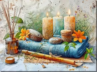 Картина маслом СПА №31