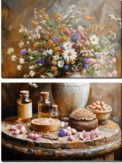 Модульная картина СПА №32