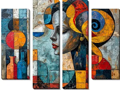 Модульная картина СПА №36