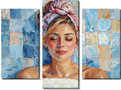 Модульная картина СПА №42