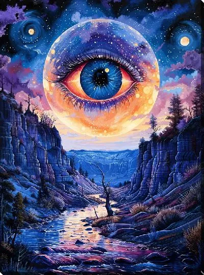 Постер Взгляд Луны