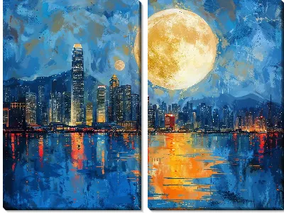 Ночной город №11