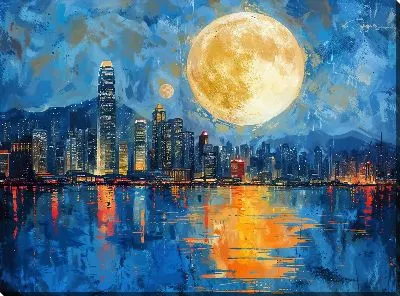 Постер Ночной город №11