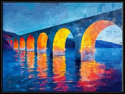 Картина Ночной город №20