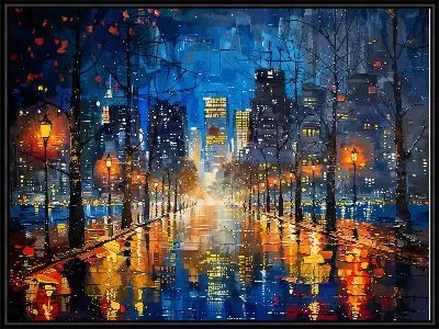 Ночной город №37