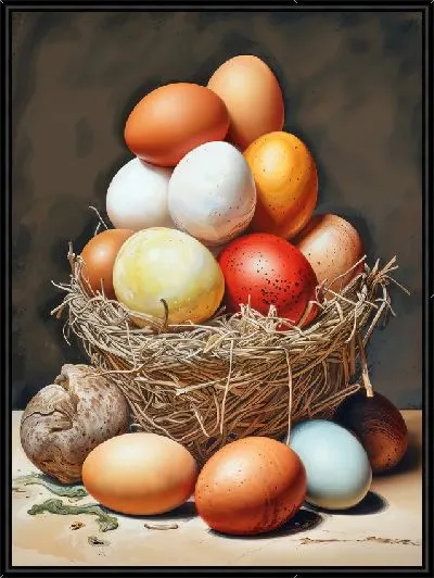 Картина Яйца №91
