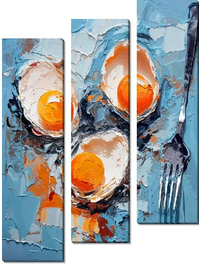 Модульная картина Яйца №18