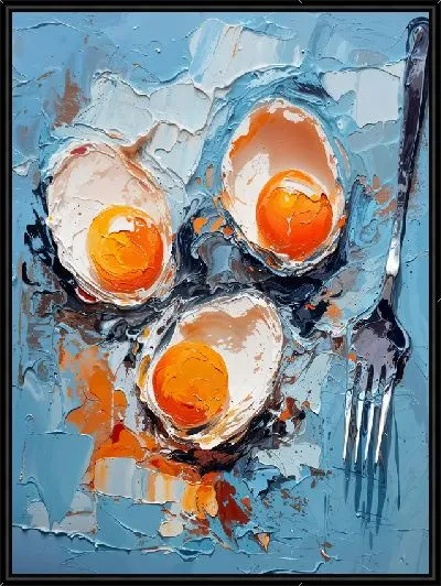 Картина Яйца №18