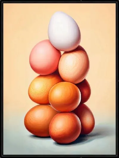 Картина Яйца №19