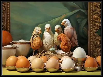 Яйца и птицы №21