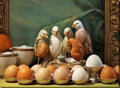 Яйца и птицы №21