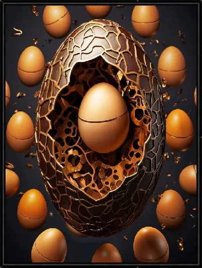 Картина Яйцо в яйце