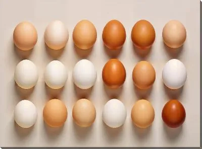 Картина маслом Яйца №27