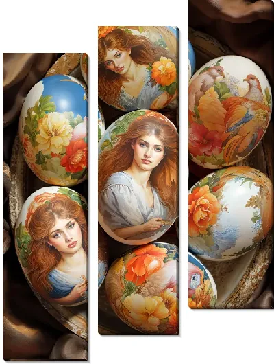 Модульная картина Яйца №29