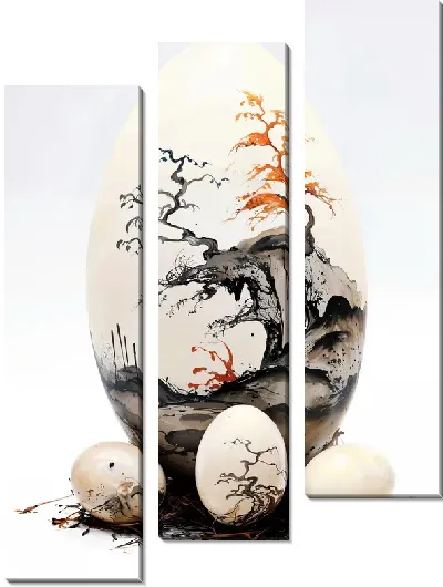 Модульная картина Яйца №39