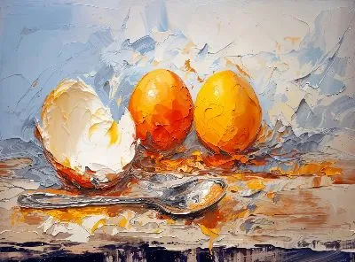 Плакат Яйца №411
