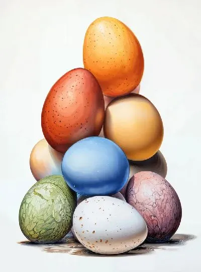 Плакат Яйца №43
