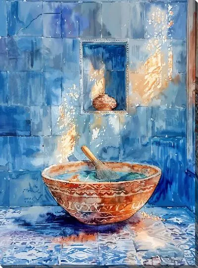 Картина маслом Турецкая баня