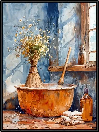 Картина Баня №23